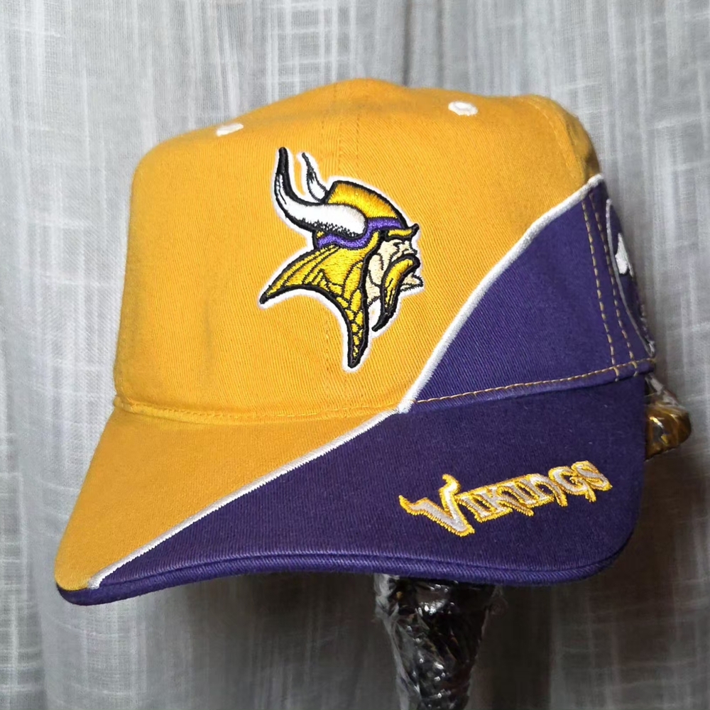 Bintage 47 Brand Vikingos Yellow and Purple Cap